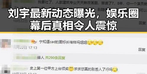 刘宇最新动态曝光,娱乐圈幕后真相令人震惊